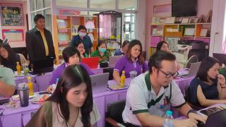 8. โครงการพัฒนาข้าราชการครู และบุคลากรทางการศึกษา สกร.อำเภอวชิรบารมี ด้าน ICT