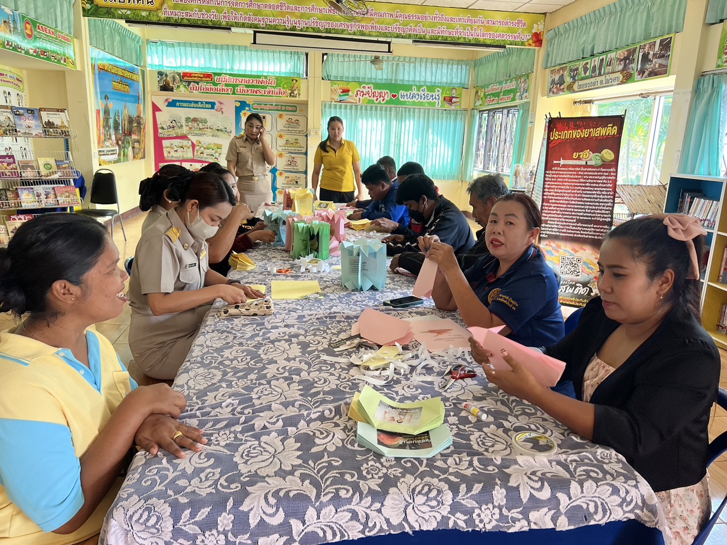 โครงการอบรมอาสาสมัครจัดทำสื่อส่งเสริมการอ่าน